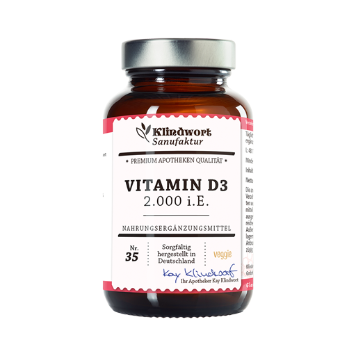 Klindwort Vitamin D3 2.000